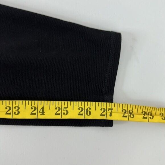 Spanx Perfect Pant Womens Small Black Slim Straight Pull on Stretch Pockets - Picture 13 of 15